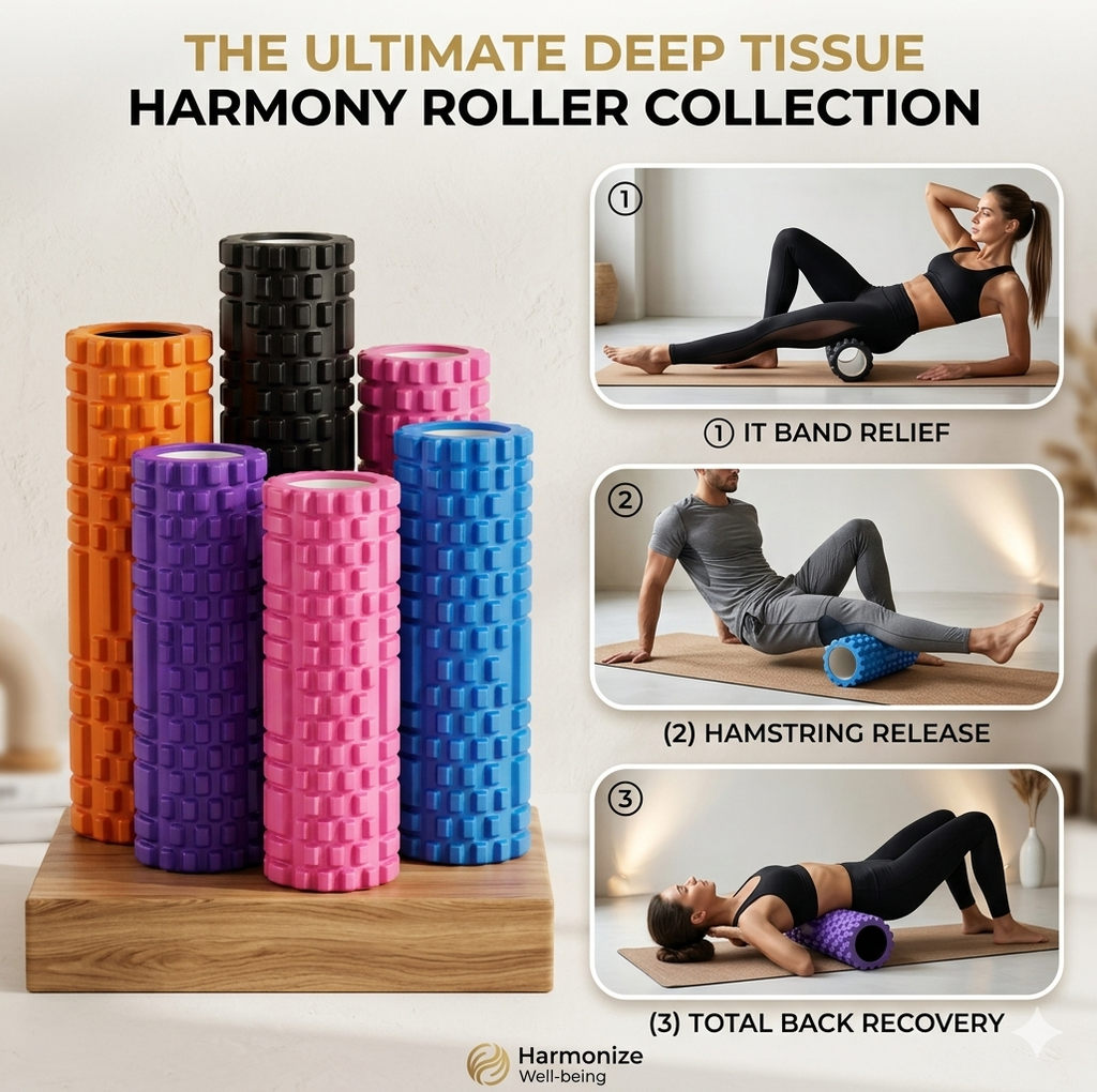 ZenAuraX Recovery Foam Roller — Full Body Muscle Relief