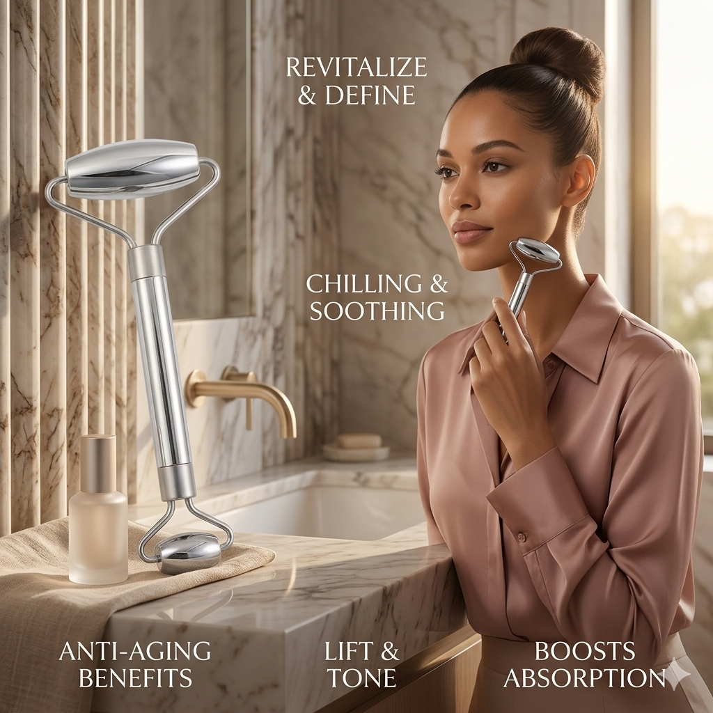 ZenAuraX Gua Sha Roller Set — Facial Massage & Recovery Tool