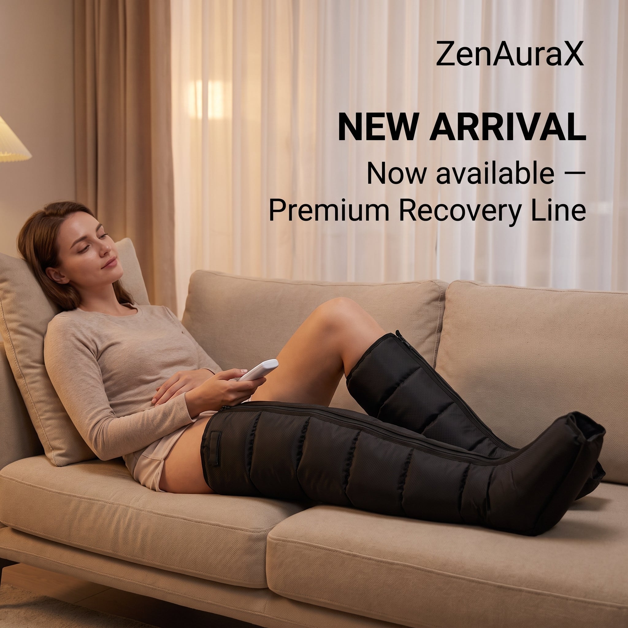 ZenAuraX Pressure Boots — Lymphatic Drainage & Leg Recovery