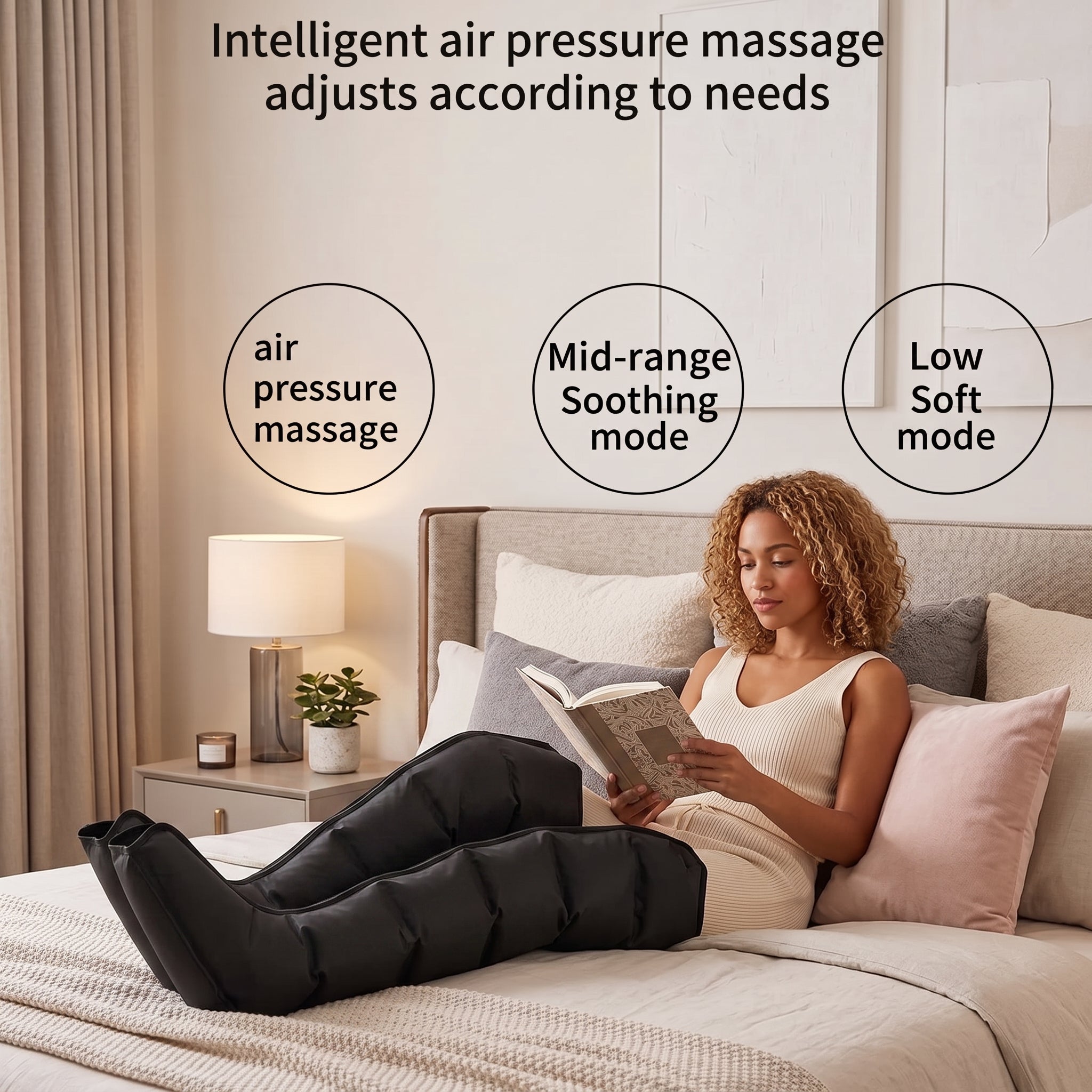 ZenAuraX Pressure Boots — Lymphatic Drainage & Leg Recovery